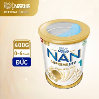 Sữa bột Nestle Nan SUPREME 1 PRO 5HMO hàng đầu 400g Mới