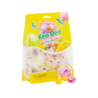 Kẹo Dẻo Đại Long Cốt Hương Trái Cây Bóc Vỏ (Gói 300g)