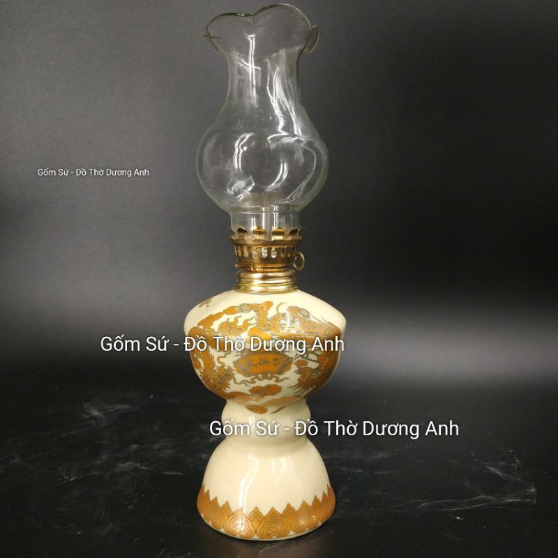 Đèn thờ màu vàng ngà phúc lộc thọ