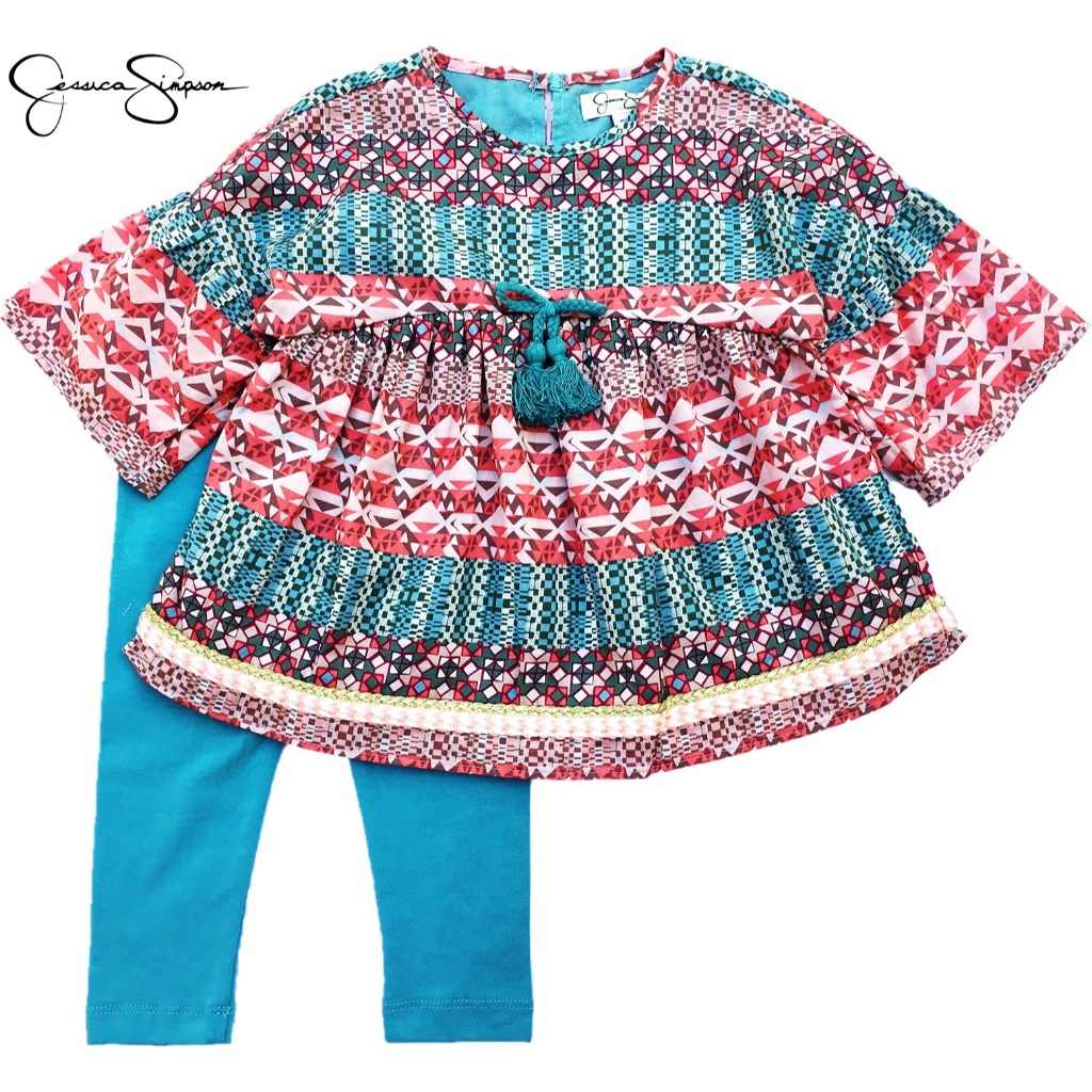 Bộ bé Gái JESSICA SIMPSON 12 tháng - 2 cái - Hàng Mỹ