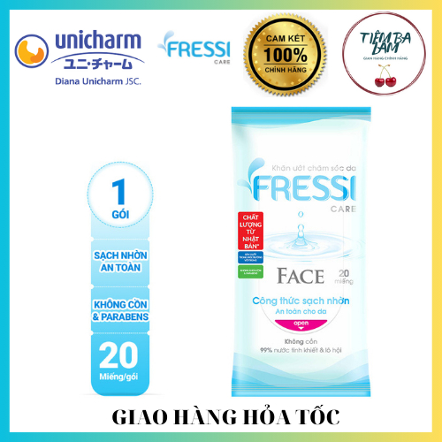 Khăn ươt Fressi Face ( goi 20m)