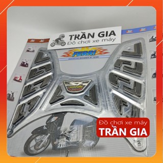  Thảm lót để chân INOX xe Sh Mode năm 2013-2014-2015-2016-2017-2018-2019 tấm trải sàn gác chân - phụ kiện trang trí 