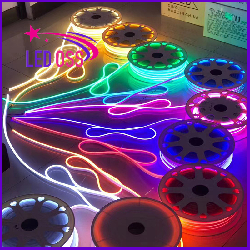 Cuộn neon 50M 12V Led neon uốn chữ tạo hình siêu chống nước