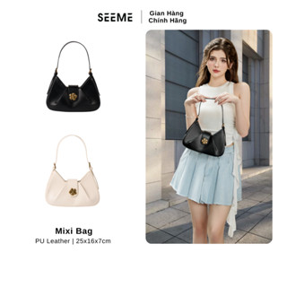  Túi kẹp nách đeo chéo nữ cao cấp SEEME Mixi Bag 