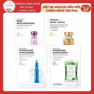  Mặt nạ Wonjin Always Dream Pack   Hộp 15 Miếng mix 4 loại   - Bebeau 