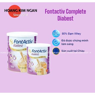 Sữa Fontactiv Diabest dành cho người tiểu đường