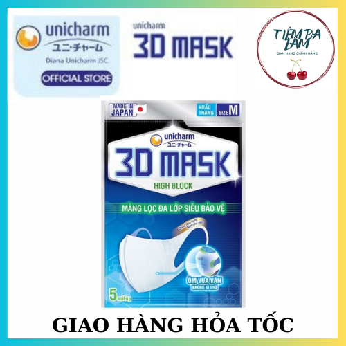 Khẩu trang 3D ngăn virus