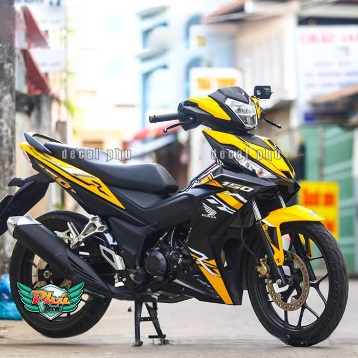 Tem rời Winner RS 150 vàng đen (V)