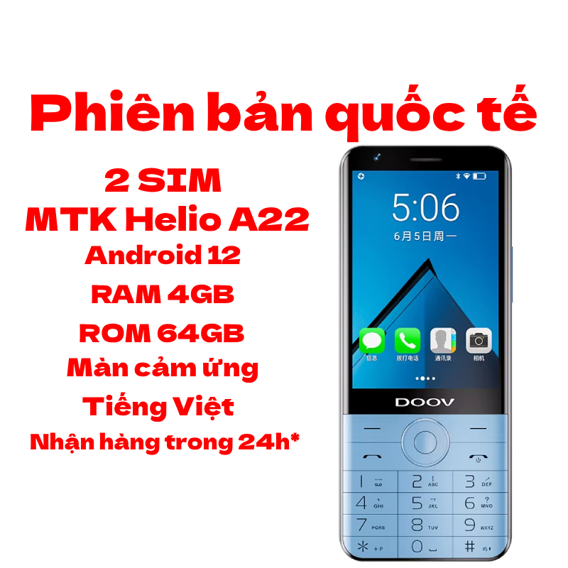 Điện thoại DOOV R17 Pro (Không Camera)