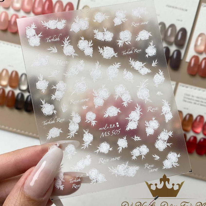 Phụ kiện nail - Sticker Tomoni Hoa MS505