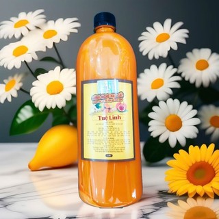 Cốt gừng nghệ hạt gấc hạ thổ dùng sau sinh chai 1 lit