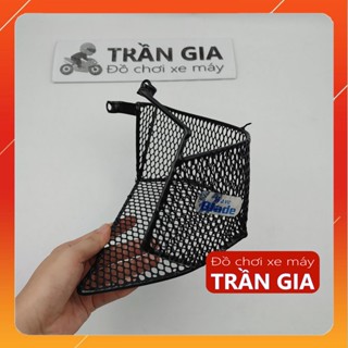 Giỏ đựng đồ xe Honda Wave Blade 110 rổ hông gắn bửng trái năm 2014-2015-2016-2017-2018-2019-2020-2021-2022-2023