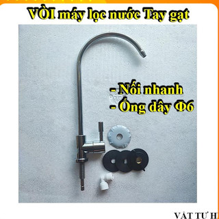  Vòi máy lọc nước tay gạt full phụ kiện như hình vòi INOX thường máy lọc nước nóng lạnh hàng XỊn 