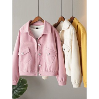 Áo Khoác Nhung Tăm Nữ, Jacket 2 Lớp Mềm Mại Dày Dặn Thời Trang Mùa Xuân Thu Bomber Hàn Quốc.