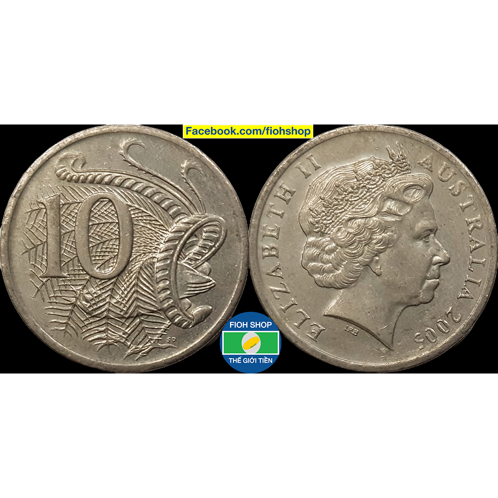 Đồng xu 10 Cents Úc (Australia) 1999-2019