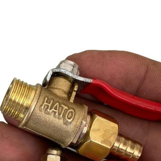 [Giá 1 cái] Van khoá hơi bằng đồng Hato