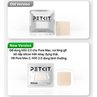 Viên khử mùi sáp N60 N50 2.0 túi chất thải cho máy vệ sinh mèo Purobot Ultra Pura X Max PuraMax 2