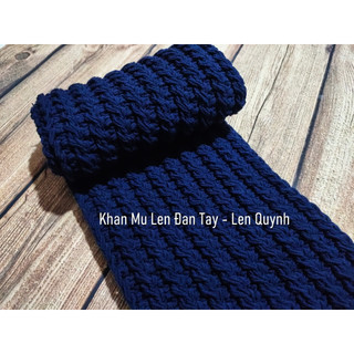 Khăn len đan tay
