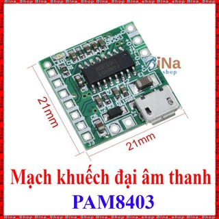 Mạch khuếch đại âm thanh pam8403