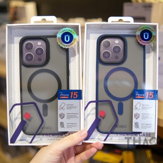 Ốp lưng WIWU FGG-011 nhám chống sốc hỗ trợ sạc không dây từ tính dành cho iPhone
