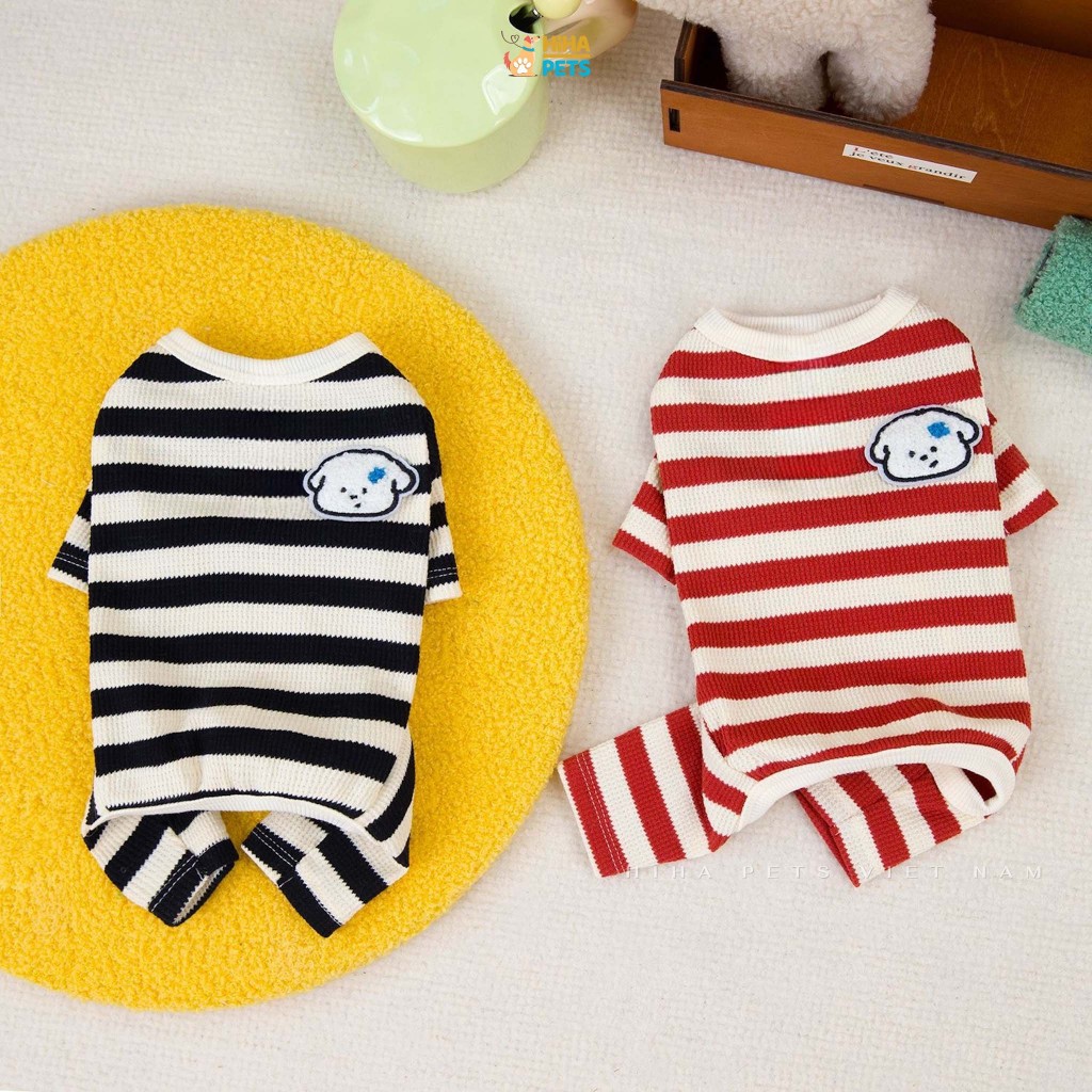Jump Sọc Cho Chó Mèo, Quần Áo 4 Chân Cho Chó Mèo Ấm Áp Quần Áo Thú Cưng Cao Cấp Thun Cotton.