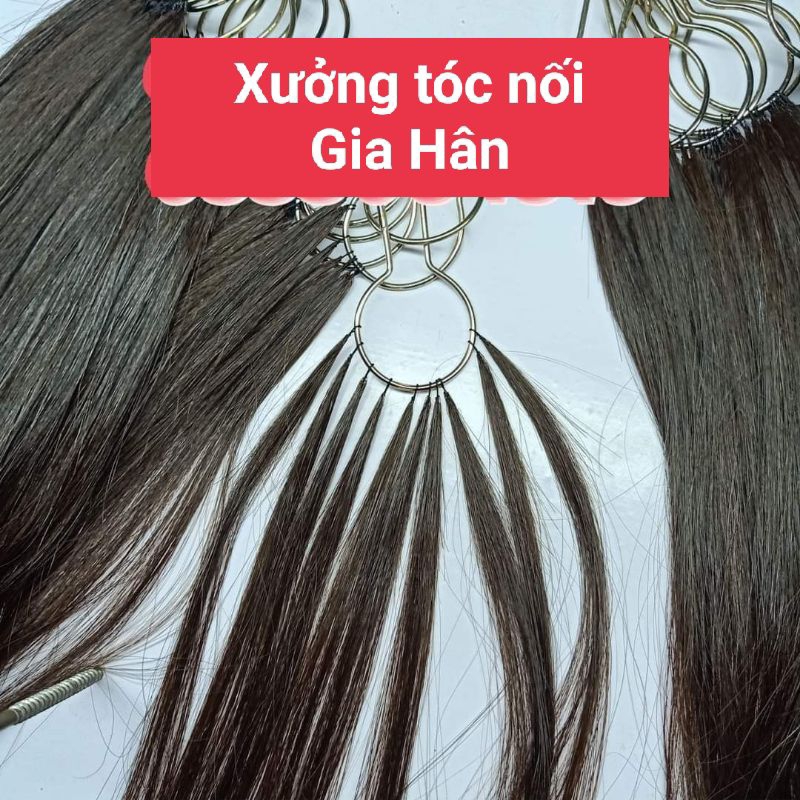 Tóc lông vũ 9D 50cm đẹp mượt