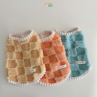 Áo Gile Giữ Ấm Cho Chó Mèo Áo Len Dễ Thương Cho Chó Mèo Quần Áo Cho Thú Cưng Mùa Đông Áo Cổ Lọ Cho Thú Cưng Hiha Pets.
