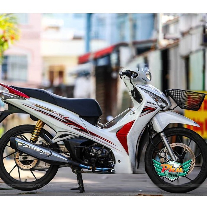 Tem rời Fu FI 2013-2017 xe trắng (W)