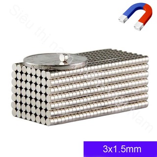 Combo ( 50 viên nam châm 3x1.5mm )