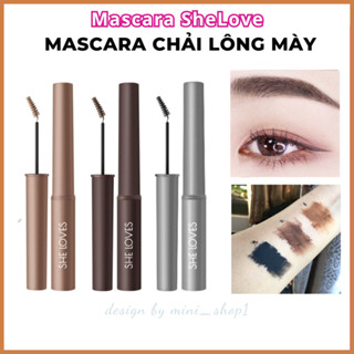 Mascara Lông Mày SHELOVES Nghiêng 45 Độ, Chải Lông Mày Chống Thấm Nước Lâu Trôi Tự Nhiên
