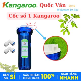 Cốc Lọc Số 1 Kangaroo [Chính Hãng 100%] - 2 đầu ren 13 ra dây 6 nối nhanh