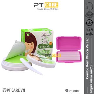  PT CARE VN | Comnbo Kem Đánh Răng Thảo Mọc By Phoca Thái Lan Và Sáp Trắng Răng Niềng Răng 