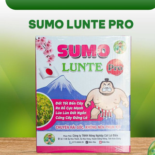 SUMO LUNTE PRO –Phân hữu cơ chuyên rãi gốc , không phun xit. Hộp 1Kg