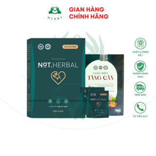 Tăng Cân NAT HERBAL Chính Hãng Vicicorp MERRY STORE Giúp Tăng Cân Hiệu Qủa Tăng 2-3 Kg Sau 15 Ngày Sử Dụng