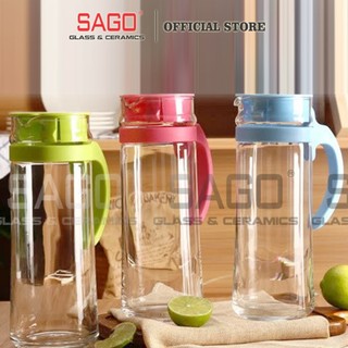 Bình nước thủy tinh ocean patio pitcher 1265ml cao cấp | nhập khẩu thái lan