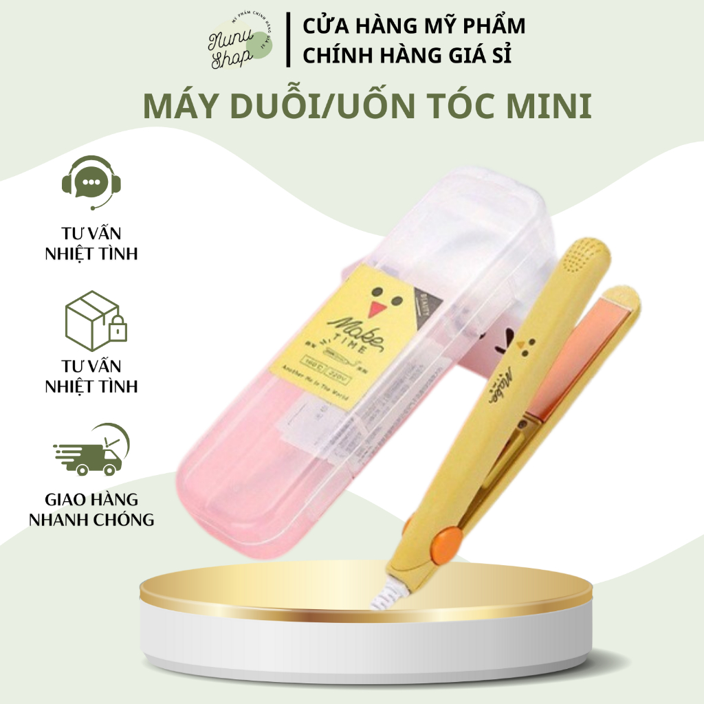 Máy duỗi/uốn tóc mini đa năng