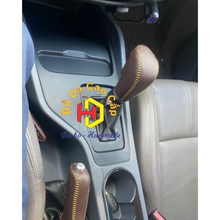 Combo bọc cần số + phanh tay xe Ford ranger (AT) tự động 2013-2017