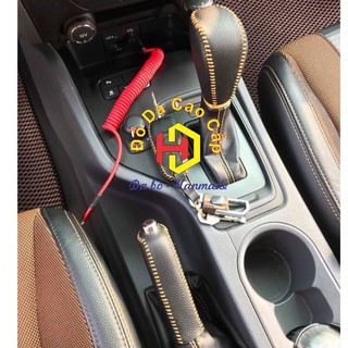 Combo bọc cần số + phanh tay xe Ford ranger (AT) tự động 2013-2017