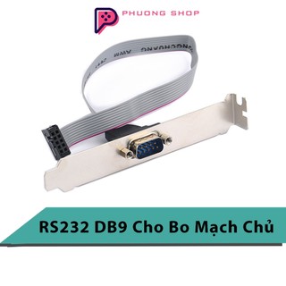 Giá treo cáp bo mạch chủ cổng COM RS232 DB9 Pin 30cm -  cáp COM RS232 DB9 Cho Bo Mạch Chủ PC