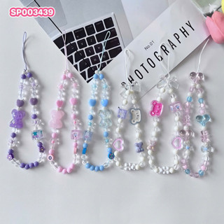 Dây Đeo Phụ Kiện Điện Thoại Chuỗi Hạt Mix Nhiều Hình Siêu Xinh Thời Trang Cao Cấp