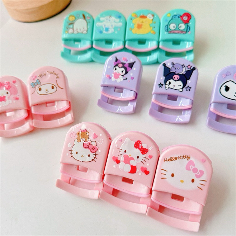 Dụng cụ kẹp bấm mi, uốn lông mi Hello Kitty - Doremon Doraemon