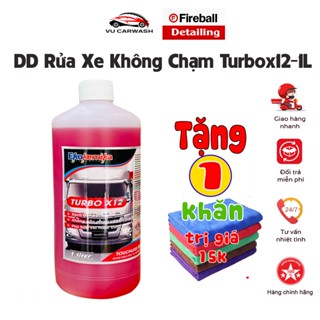  Dung Dịch Rửa Xe Không Chạm - Nước Rửa Xe Ô Tô Tải Xe Khách Xe Công Trình và Xe Máy Ekokemika Turbo x 12 1L 