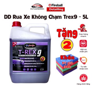  Dung dịch rửa xe không chạm - nước rửa xe ô tô - xe máy Ekokemika T-rex9 5L hàng chính hãng  