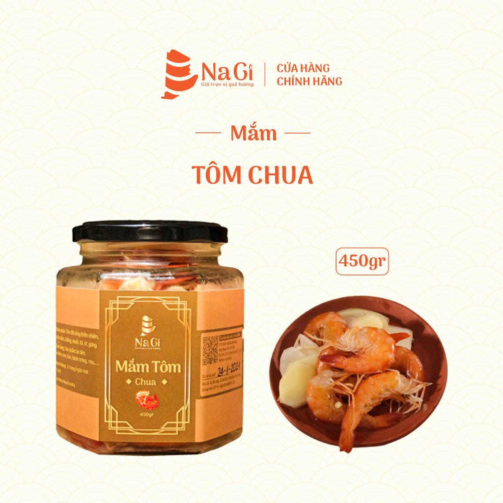 Mắm Tôm Chua NaGi 450gr - Món ăn đặc sản #DacsanVietNam
