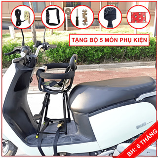 Ghế ngồi xe máy cho bé, Ghế xe máy cho bé ngồi trước xe ga xe điện chở bé đi an toàn phù hợp Vision, SH, Lead, Vespa (4)