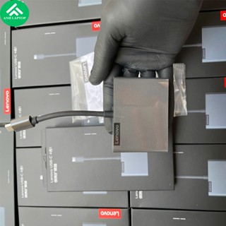 Hub Type C ra HDMI 4K, USB 3.0, VGA, PD65W. Dùng cho macbook, laptop, điện thoại, máy tính bảng, ...chính hãng LENOVO
