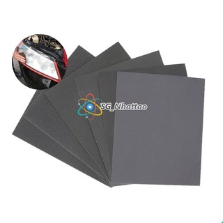 Giấy nhám chà mạch in thủ công