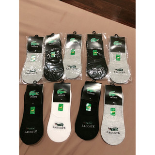 Combo 8 đôi tất lười nam Lacoste