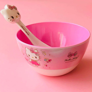 Tô chén muỗng ly dĩa Hello Kitty