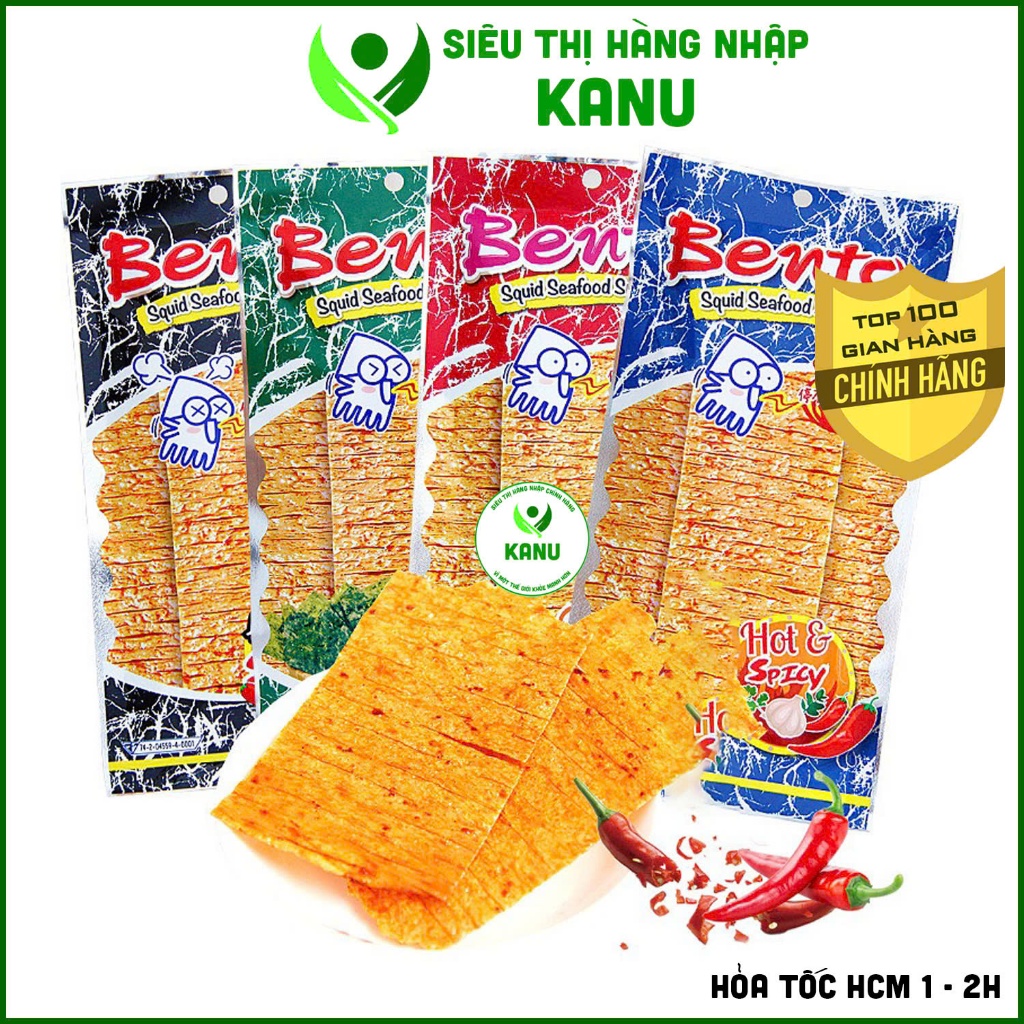[Lốc 13 gói] Mực Bento Thái Lan 4g